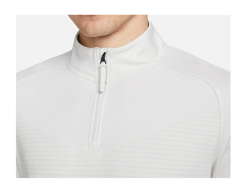 Biała bluza męska Nike DH0982100 S bok z detalami w jodełkę