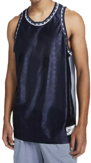 Niebieska koszulka męska Nike Freak Giannis Dri-FIT DQ5654498 L przód ciemnoniebieski