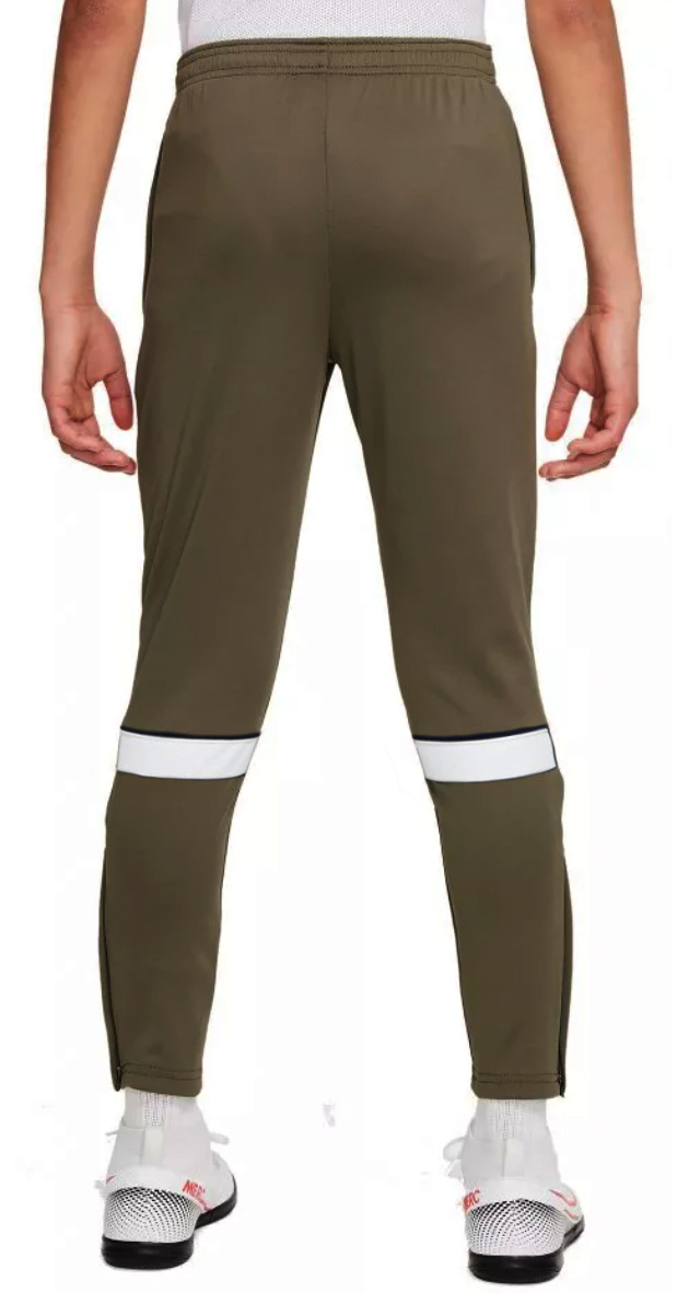 Zielone spodnie junior Nike Academy Dri-FIT CW6124-325 M z technologią Dri-FIT