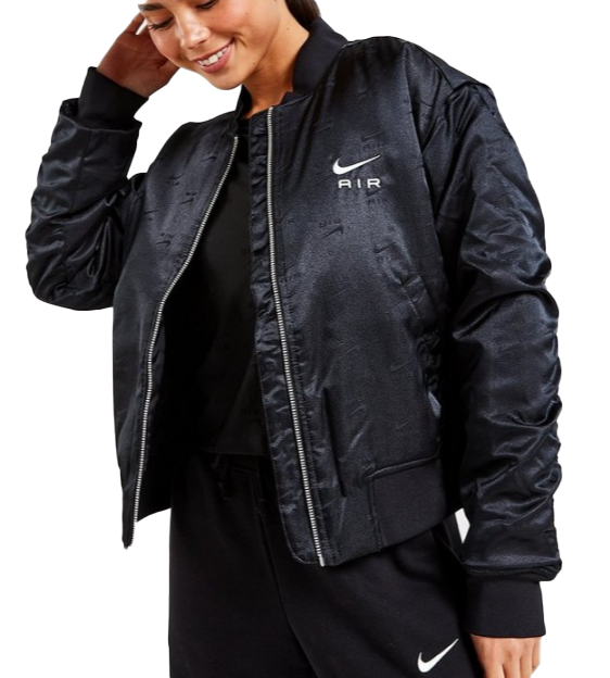 Kurtka damska Nike Air Bomber czarna XS DV4372-010 tył