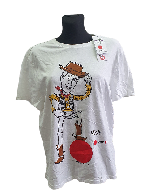 Biała koszulka damska Disney Chudy S przód