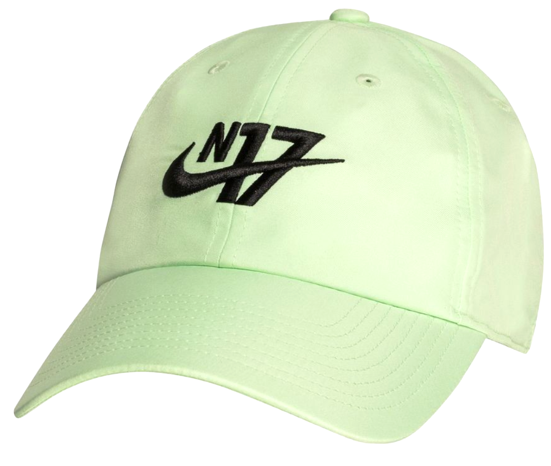 Zielona unisex czapka z daszkiem Nike Heritage86 Tottenham Hotspur FC DM8910-376 One Size przód z regulowanym zapięciem