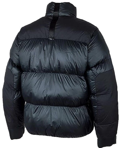Czarna męska kurtka Nike Therma-FIT Repel Puffer DD6978-010 XS przód z wydłużonym zamkiem