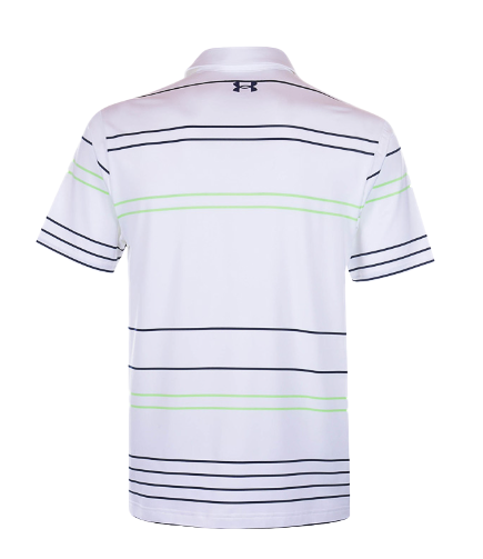 Biała koszulka męska Under Armour The PlayOff Polo 1327037135 r. L bok z technologią HeatGear