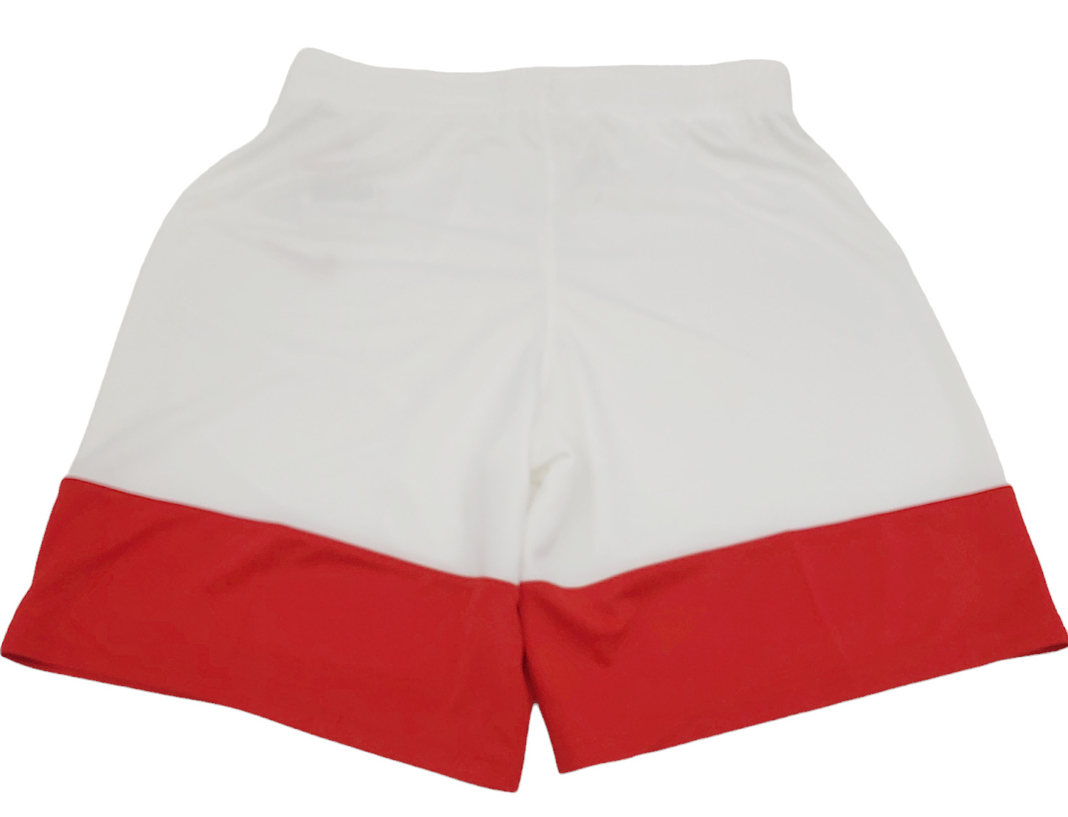 Białe spodenki męskie Nike AV2127-109 L bok z logo Swoosh