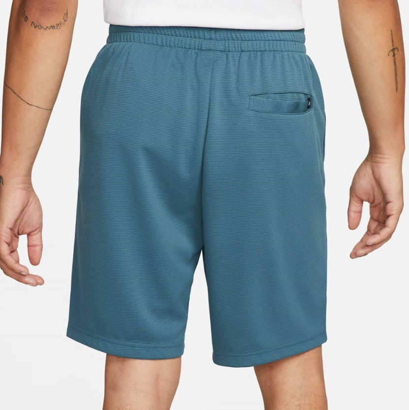 Niebieskie męskie spodenki Nike SB Sunday DH2968058 XL detal kieszeni i perforacji