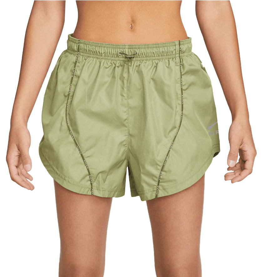 Zielone damskie szorty Nike Dri-FIT Air M – Widok ogólny