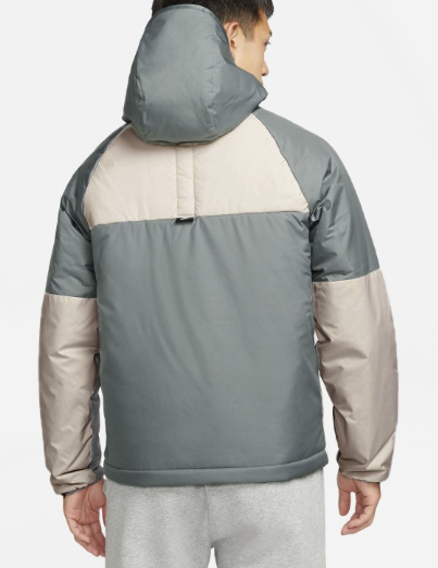 Multikolorowa kurtka męska Nike DD6857-084 XL bok z materiałem Ripstop