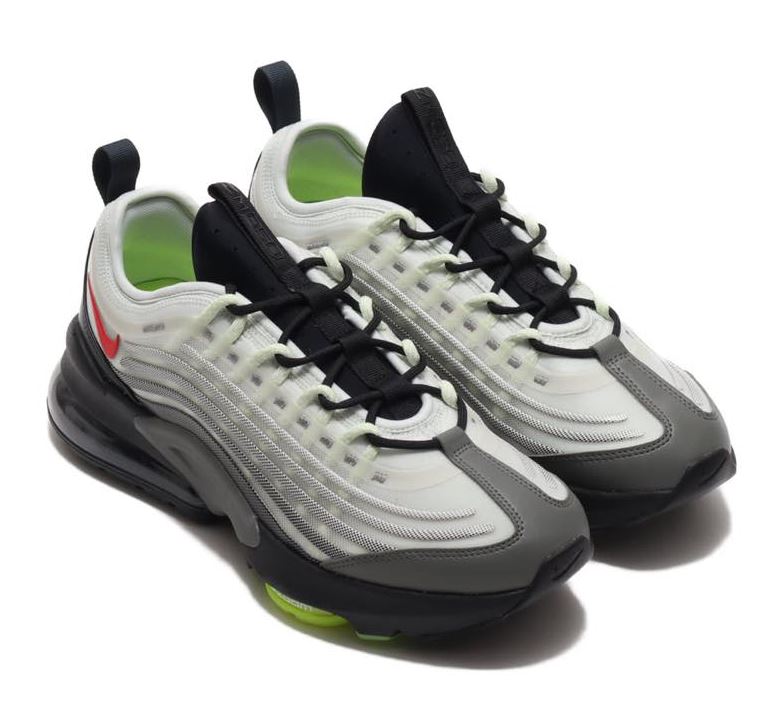 Szare młodzieżowe sneakersy Nike Air Max ZM950 NRG GS DC0576-001 r. 38,5 z czarną podeszwą