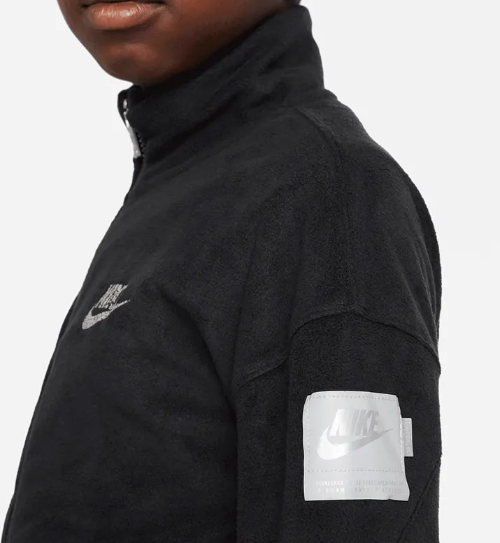 Czarny dres juniorski Nike Sportswear Utility DJ5574010 XL z logo Nike