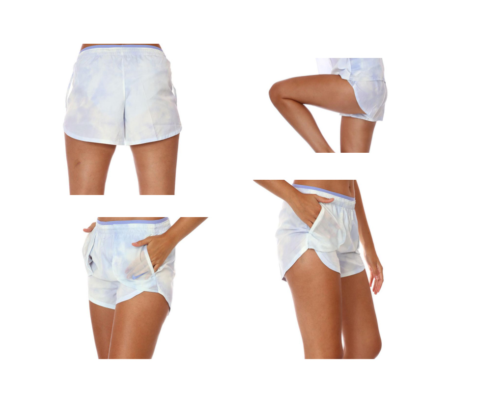 Damskie spodenki Nike 10K Icon Clash fioletowe z białym S przód