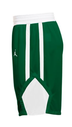 Zielone spodenki męskie Nike Air Jordan Dri-FIT M bok
