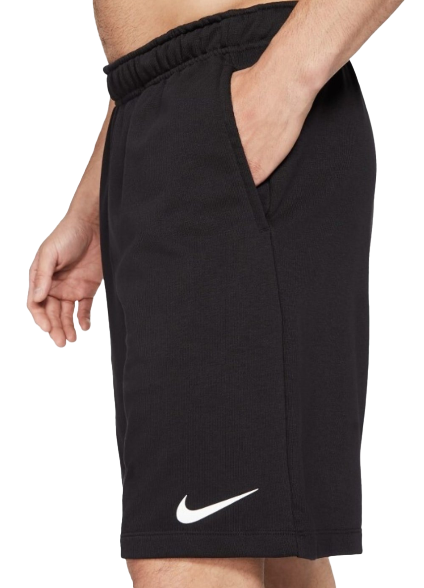 Czarne męskie spodenki Nike Team Club Dri-FIT DM4237-010 S przód z otwartymi kieszeniami