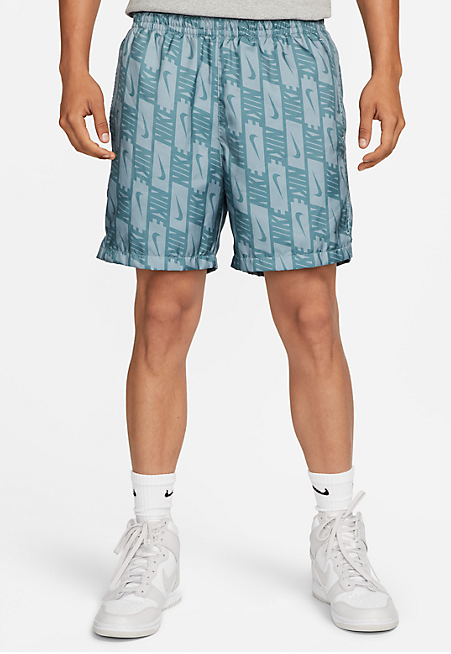 Zielone spodenki męskie Nike Sportswear Repeat S przód