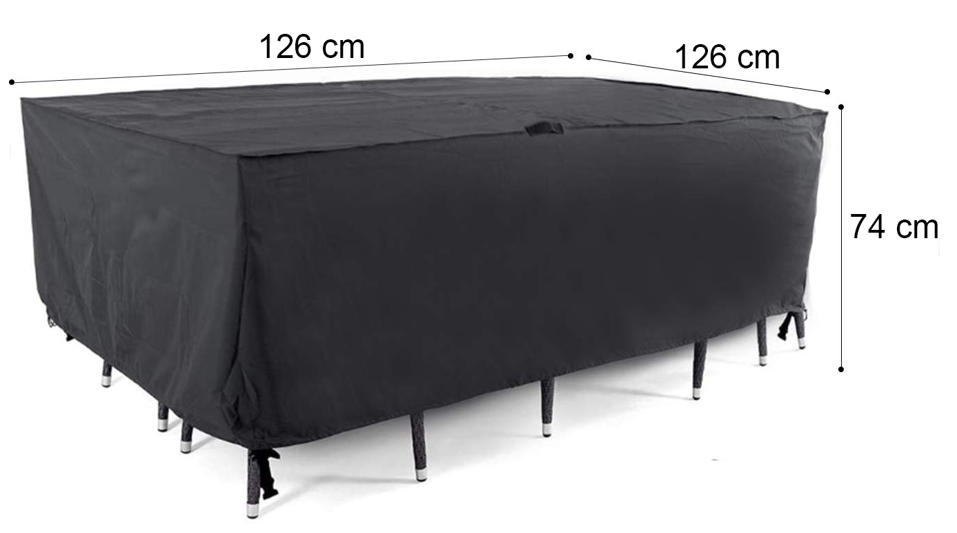 Pokrowiec na meble ogrodowe InnooTech IN11-B002 126x126x74 cm