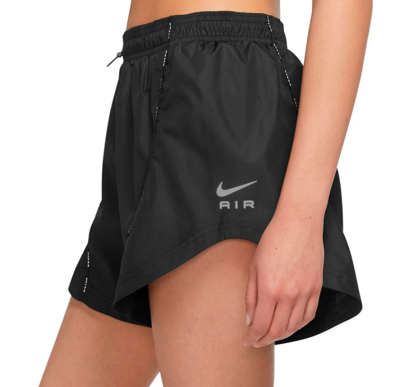 Damskie czarne szorty Nike Air Dri-FIT XS – Detale funkcjonalne