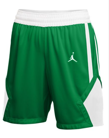 Damskie spodenki Nike Air Jordan Dri-FIT zielone M przód