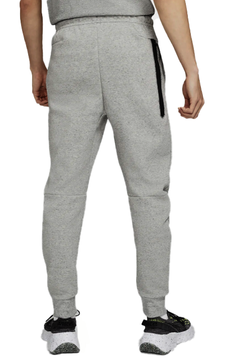 Szare joggery męskie Nike Sportswear Tech Fleece DD4706-010 XS bok z kieszenią na zamek