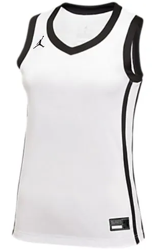 Top damski Nike Air Jordan biały XS Dri-FIT przód