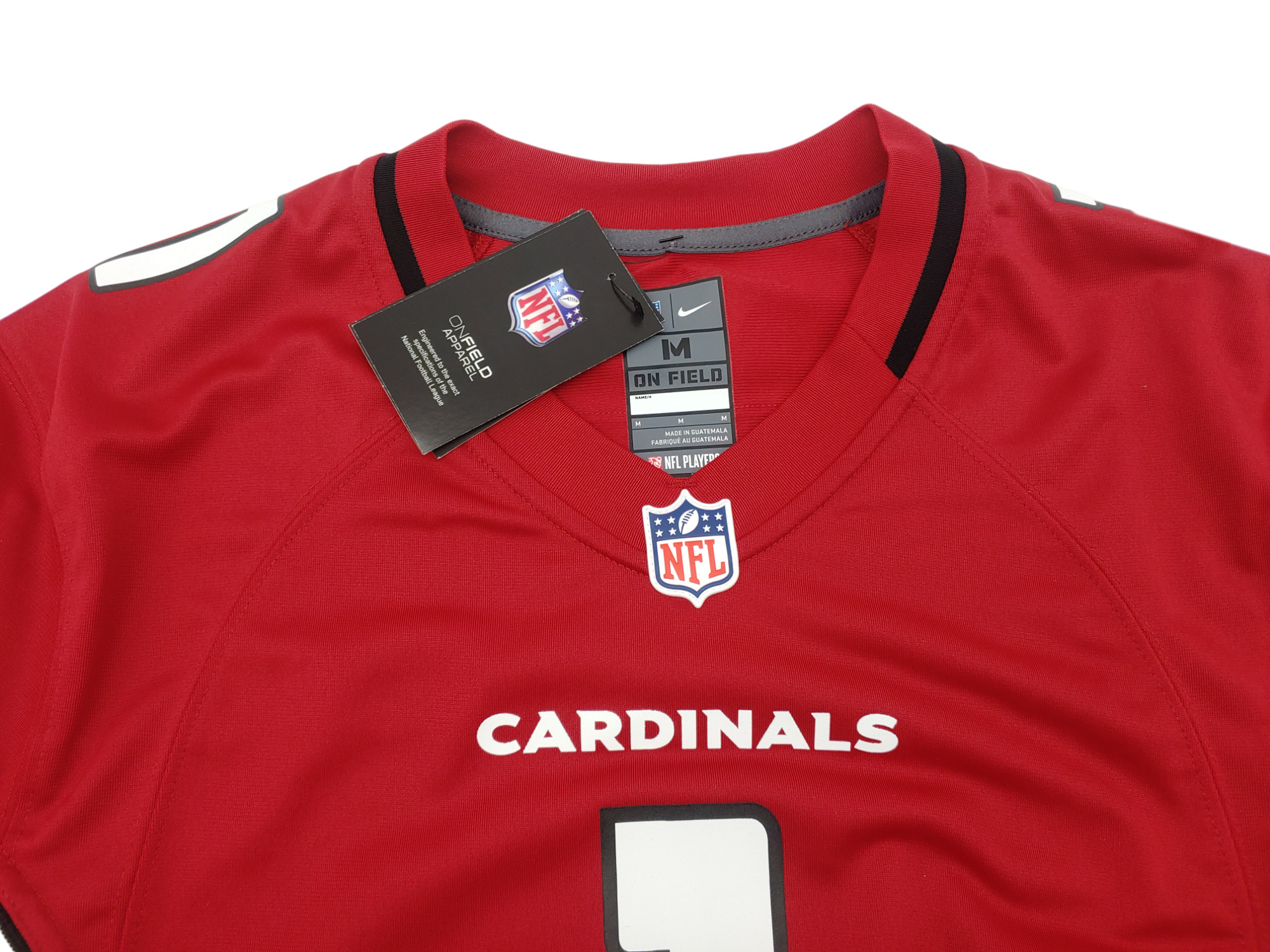 Czerwona męska koszulka Nike NFL Arizona Cardinals Kyler Murray DR1597-608 rozmiar M przód z nadrukiem