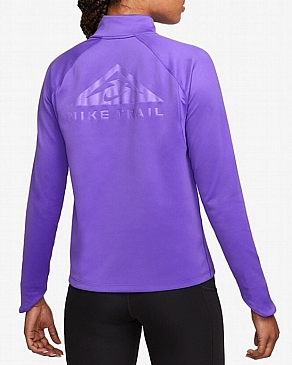 Fioletowa bluza damska Nike DM7568550 XS bok z logo