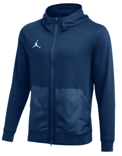 Niebieska bluza męska Nike Jordan Air Dri-FIT L przód