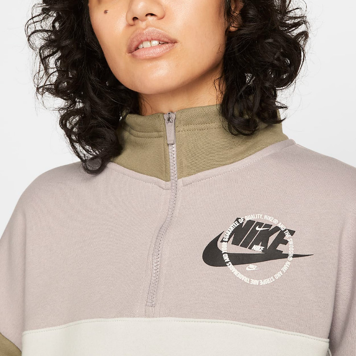 Bluza damska Nike Sportswear multikolor L bok