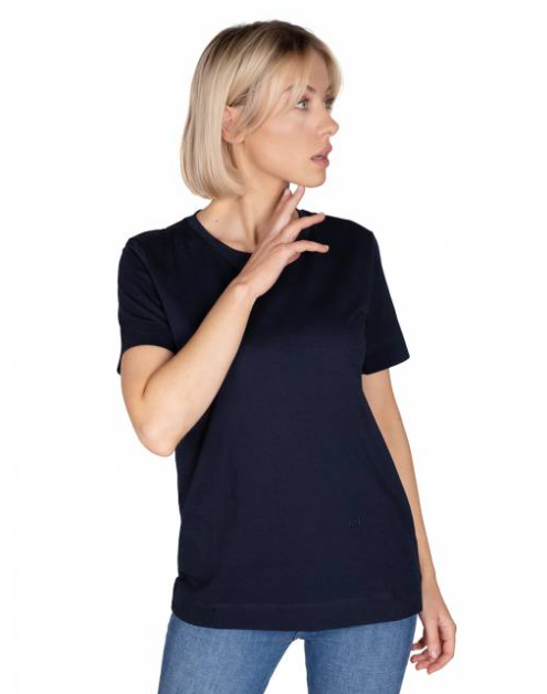 Koszulka damska Tommy Hilfiger Sky Capitan granatowa S przód