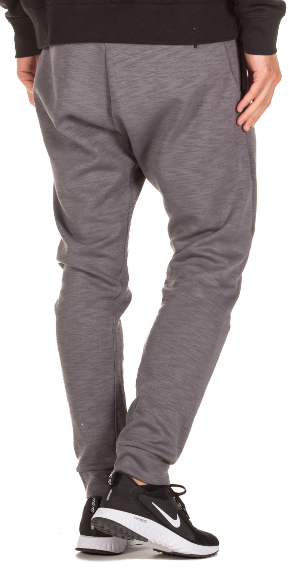 Szare joggery męskie Nike Sportswear Optic 928493-021 XS bok z kieszenią na zamek