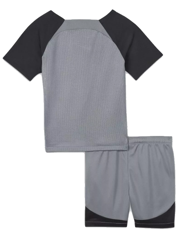 Szary komplet piłkarski Nike DH9484084 XL 122-128 cm detal siateczki