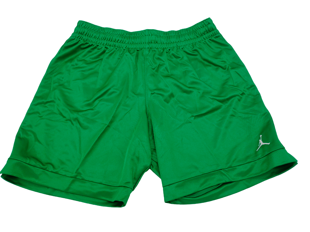 Damskie spodenki Nike Air Jordan Practice zielone XS przód