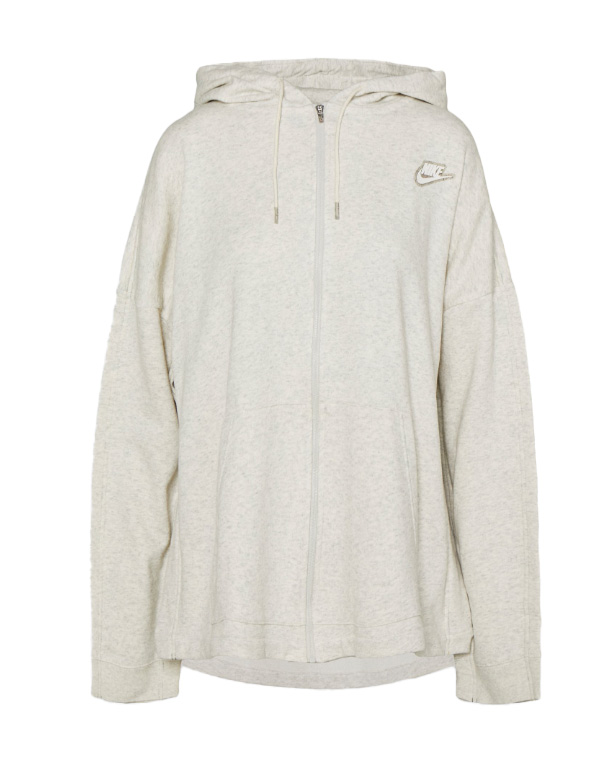 Multikolorowa damska bluza Nike Sportswear Earth Day Oversized Fit CZ8359-141 XL przód z regulowanym kapturem