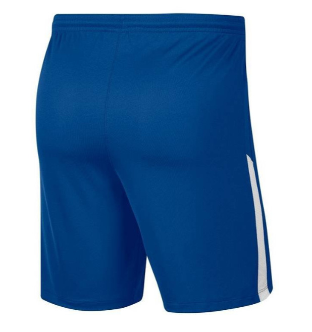 Niebieskie męskie spodenki Nike League Knit II BV6852-477 XL detal pasa i wstawek