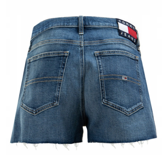 Spodenki jeansowe damskie Tommy Hilfiger rozmiar 25 DW0DW10083 tył