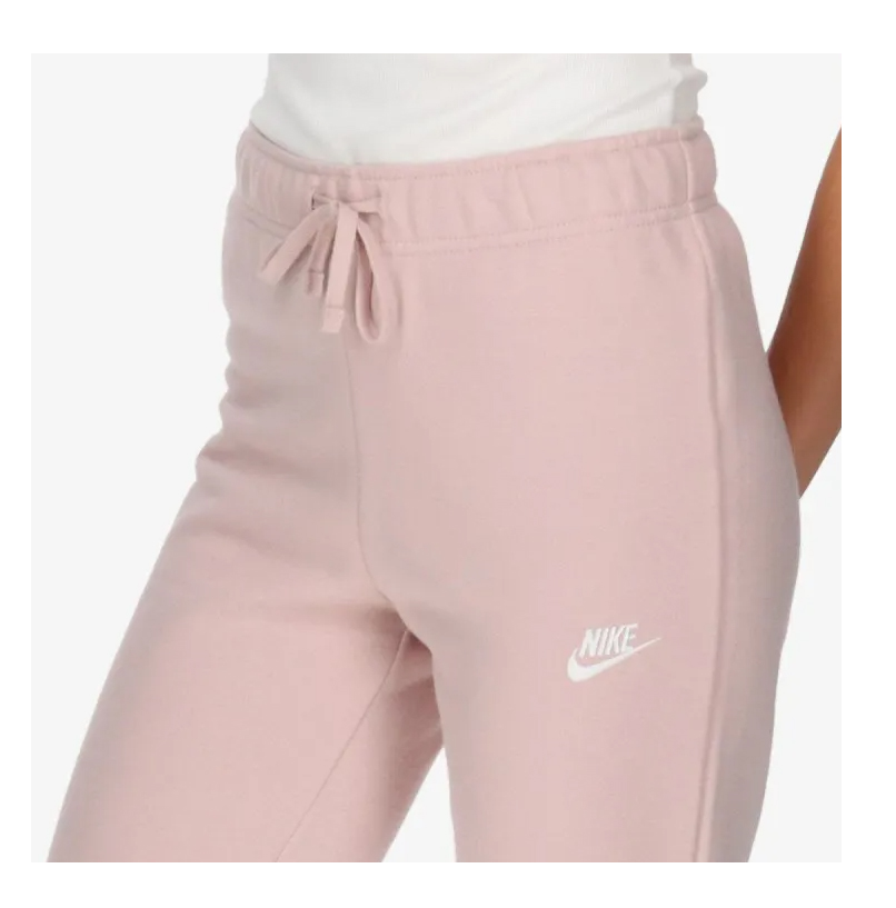 Spodnie dresowe damskie Nike Sportswear Club Fleece XS różowe przód