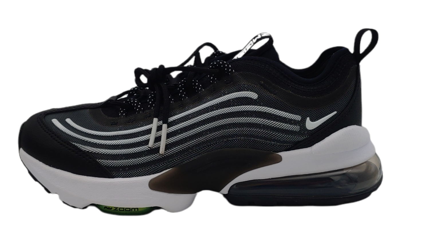 Czarne młodzieżowe sneakersy Nike Air Max ZM950 GS CN9835-003 r. 38,5 z szarymi paskami