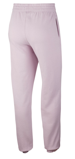 Fioletowe spodnie dresowe damskie Nike DA0979-512 L bok z zaszewkami