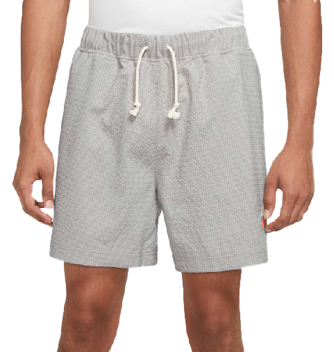 Szare spodenki męskie Nike Woven NSW S przód