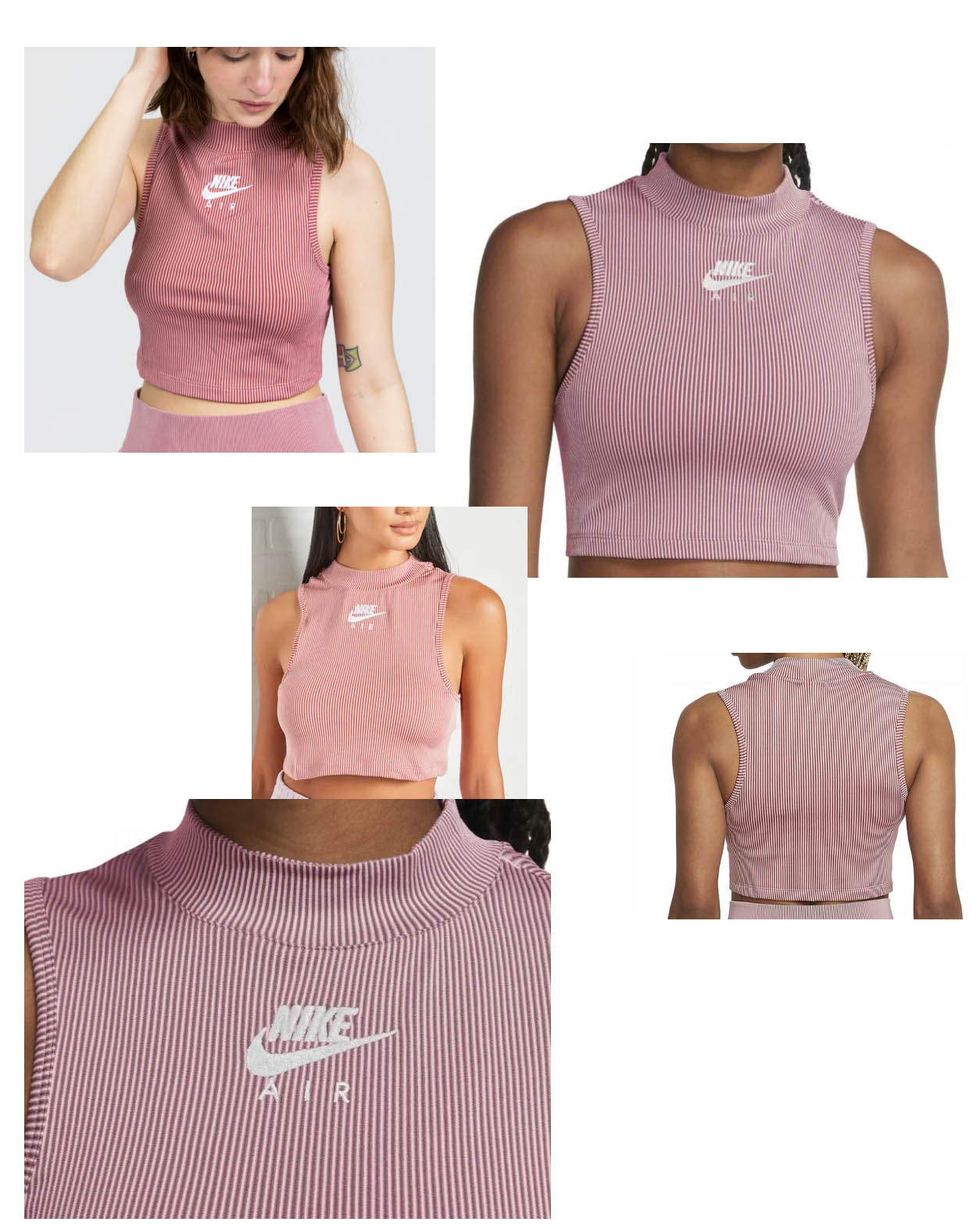 Top damski Nike CZ9341-630 różowy XS przód