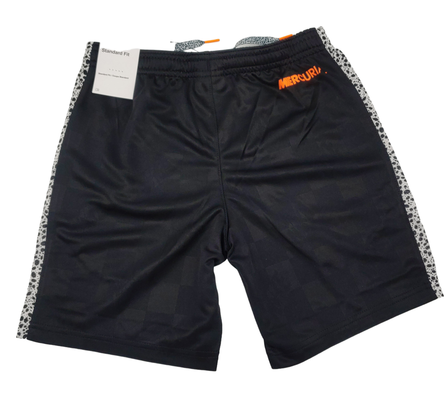 Czarne spodenki juniorskie Nike CR7 Standard Fit DJ0067010 S z logo CR7