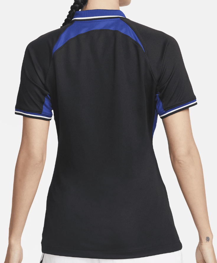 Koszulka damska Nike Atlético Madryt 2022/23 czarna S detal