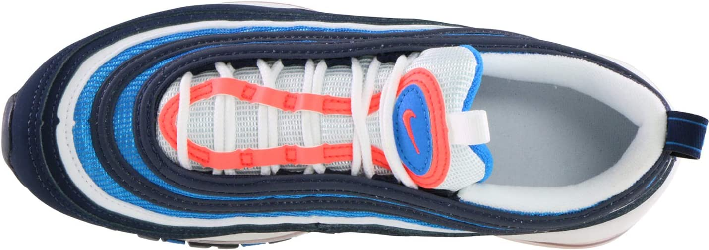 Wielokolorowe młodzieżowe sneakersy Nike Air Max 97 BG BQ7551-100 r. 38,5 bok z amortyzacją Max Air