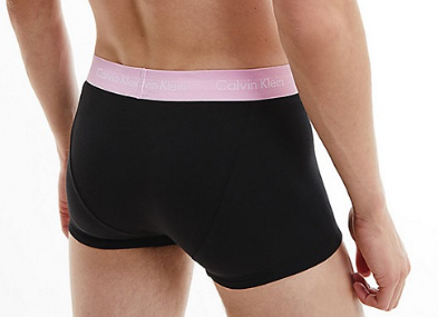 Czarne męskie bokserki Calvin Klein 3-pak 000U2664G-WHX rozmiar M zestaw trzech sztuk