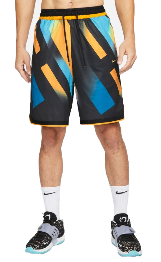 Multikolorowe spodenki męskie Nike DH1471-010 M przód z logo Nike