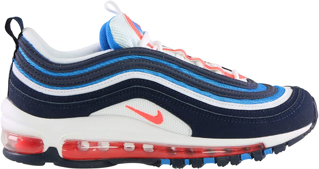 Wielokolorowe młodzieżowe sneakersy Nike Air Max 97 BG BQ7551-100 r. 38,5 z białą podeszwą