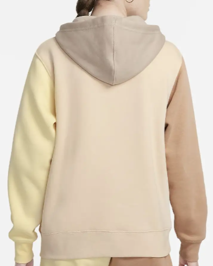 Damska bluza Nike Sportswear DJ6154-219 multikolor beżowy XS detal