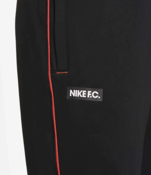 Czarne spodnie Nike F.C. Libero Dri-FIT DH9677-010 M dla juniorów z technologią Dri-FIT
