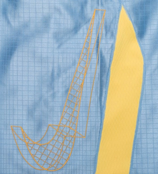 Niebieskie spodenki juniorskie Nike Graphic Dri-FIT DA0258-436 L z gumowaną grafiką