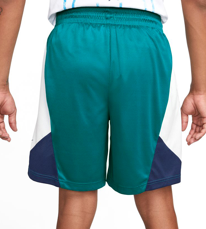 Niebieskie spodenki treningowe Nike Rival Dri-FIT S bok