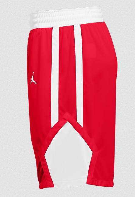 Czerwone spodenki męskie Nike Air Jordan Dri-FIT 3XL bok